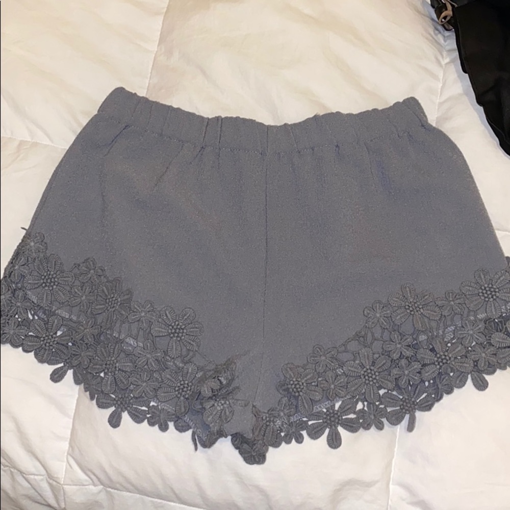 Grey shorts